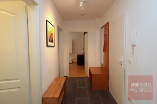 Apartment 302-303 | Wohnung mit 2 Schlafzimmern, Küche und Duschbad. 4 Einzelbetten, 2 Gästebetten hinzubuchbar