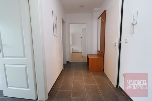 Apartment 302-303 | Wohnung mit 2 Schlafzimmern, Küche und Duschbad. 4 Einzelbetten, 2 Gästebetten hinzubuchbar